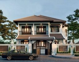 Thiết kế biệt thự Indochine tại Hà Nội