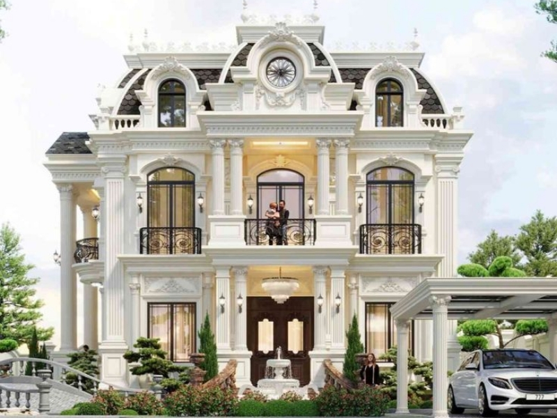 Thiết kế biệt thự tân cổ điển tại Nam Định