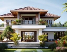 Thiết kế nhà mái Nhật tại Hà Nội