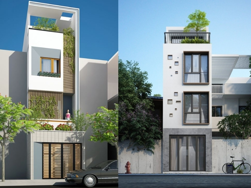 Thiết kế nhà ống tại Thái Bình