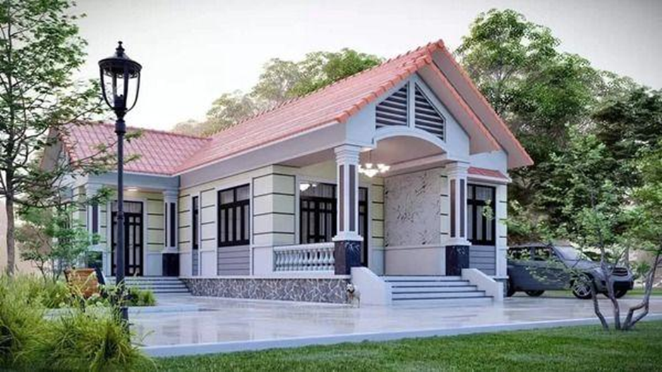 Nhà mái thái chữ L tại Hưng Yên