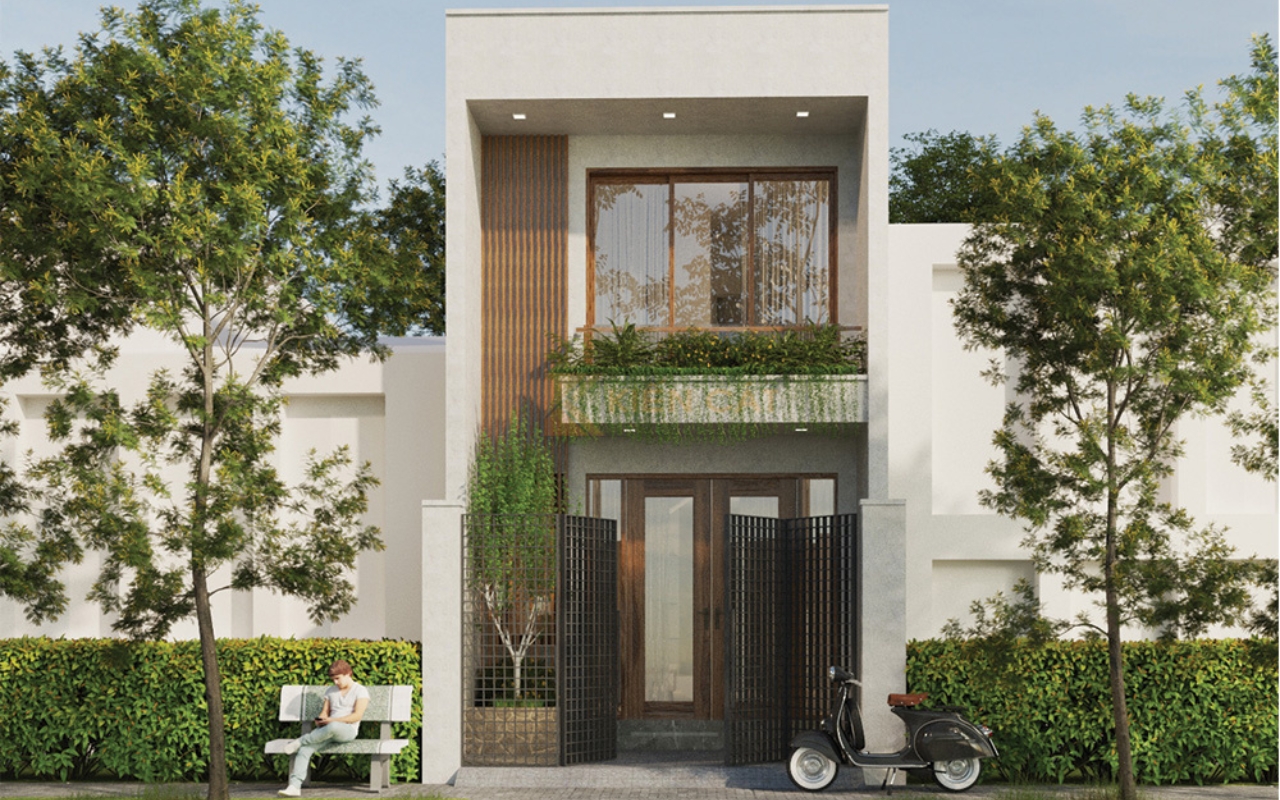 Nhà phố 5x20 hiện đại tại Nam Định