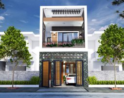 Nhà phố 5x20 hiện đại tại Nam Định
