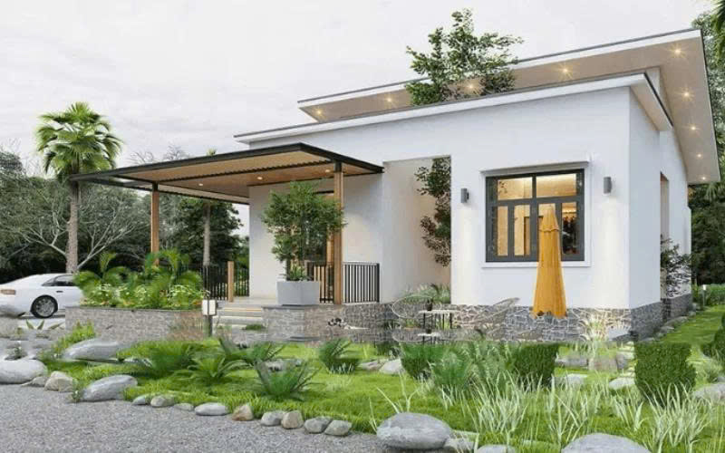 Nhà vườn hiện đại tại Hải Phòng 