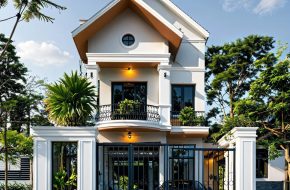 Thiết kế nhà phố tân cổ điển tại Nam Định