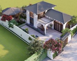 Thiết kế biệt thự sân vườn tại Hưng Yên