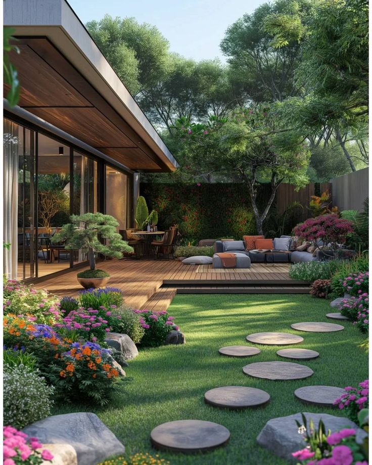 Thiết kế biệt thự sân vườn tại Hưng Yên