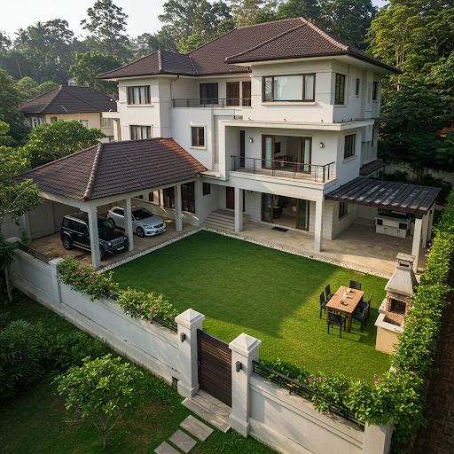 Thiết kế biệt thự sân vườn tại Hưng Yên