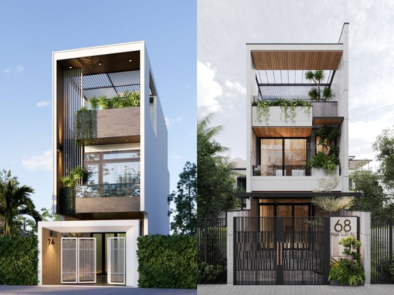 Thiết kế nhà ống hiện đại tại Hà Nội