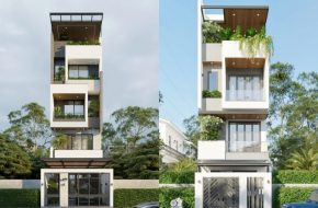 Thiết kế nhà ống hiện đại tại Hà Nội