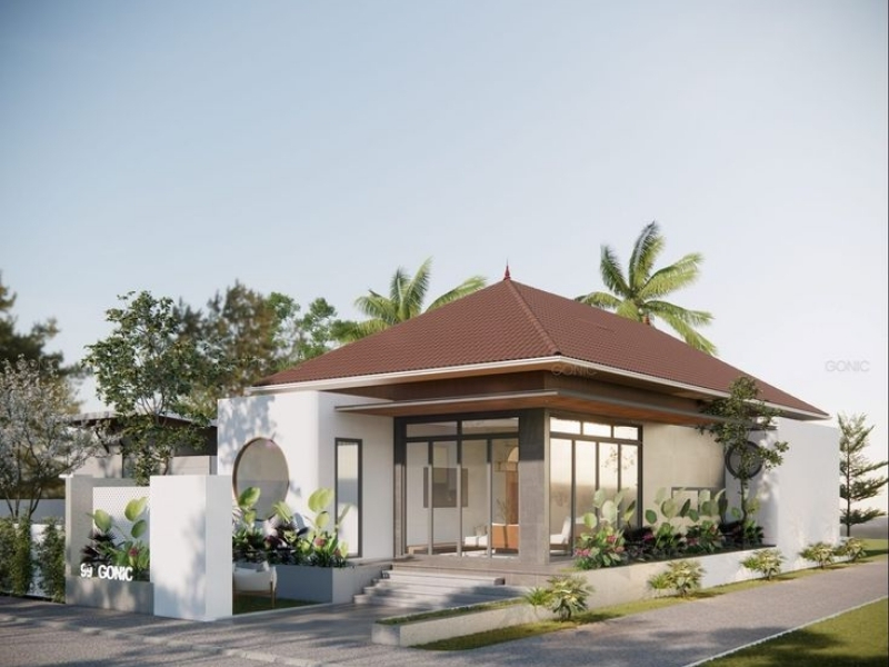 Thiết kế nhà mái Nhật tại Thái Bình