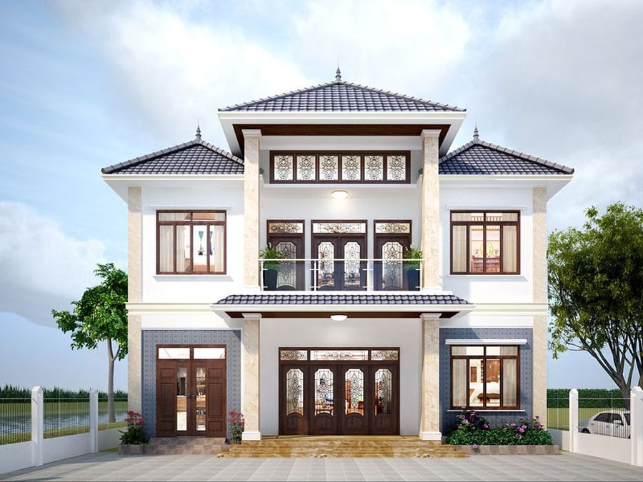 Nhà mái Nhật 2 tầng tại Hải Phòng