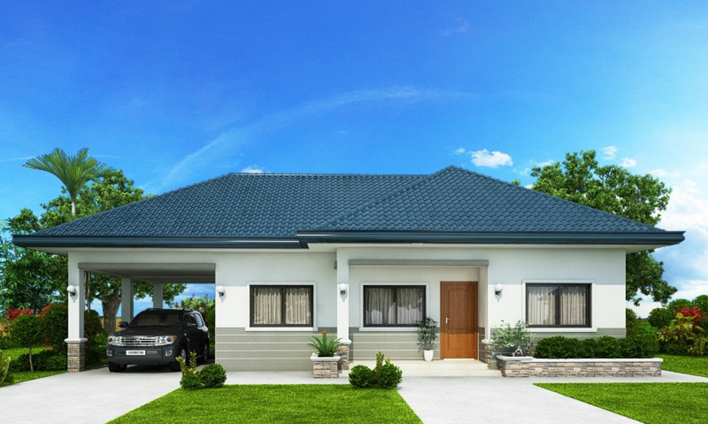 Nhà mái Nhật chữ L tại Nam Định