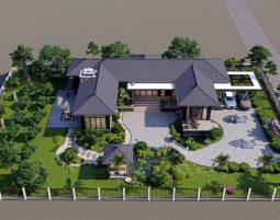 Thiết kế biệt thự sân vườn tại Nam Định