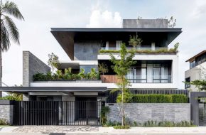 Thiết kế nhà mái bằng tại Nam Định