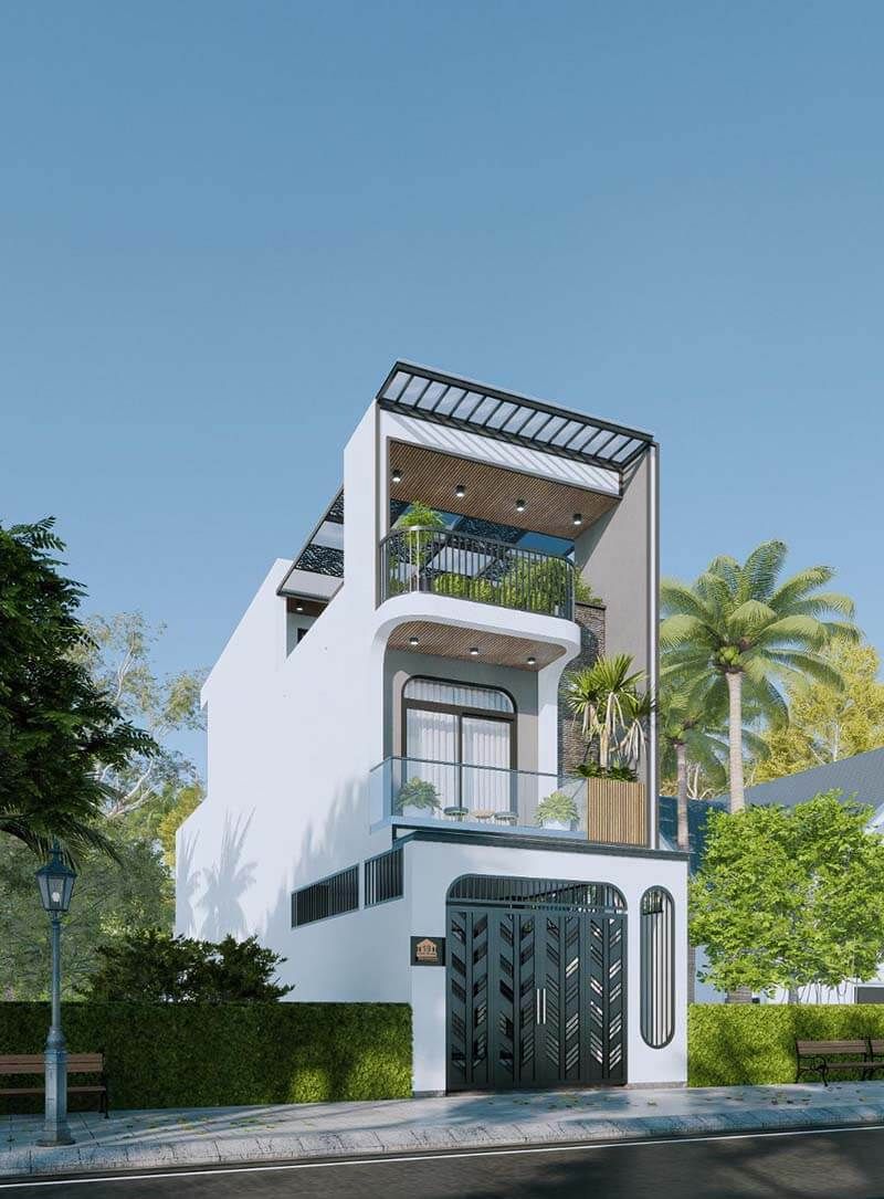 Thiết kế nhà ống 3 tầng tại Hưng Yên