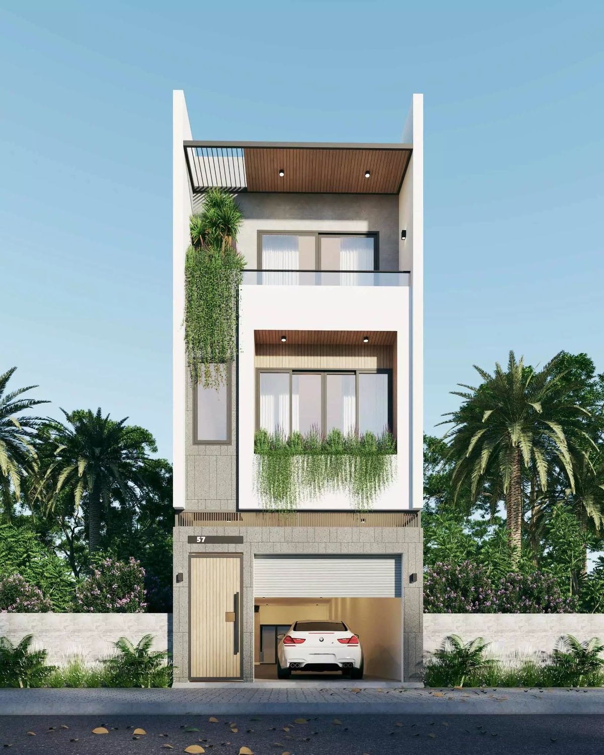 Thiết kế nhà ống 3 tầng tại Hưng Yên