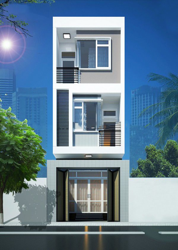 Thiết kế nhà ống 3 tầng tại Hưng Yên