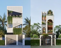 Thiết kế nhà phố 3 tầng tại Quảng Ninh