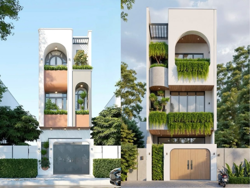 Thiết kế nhà phố 3 tầng tại Quảng Ninh