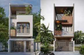 Thiết kế nhà phố hiện đại tại Hải Phòng