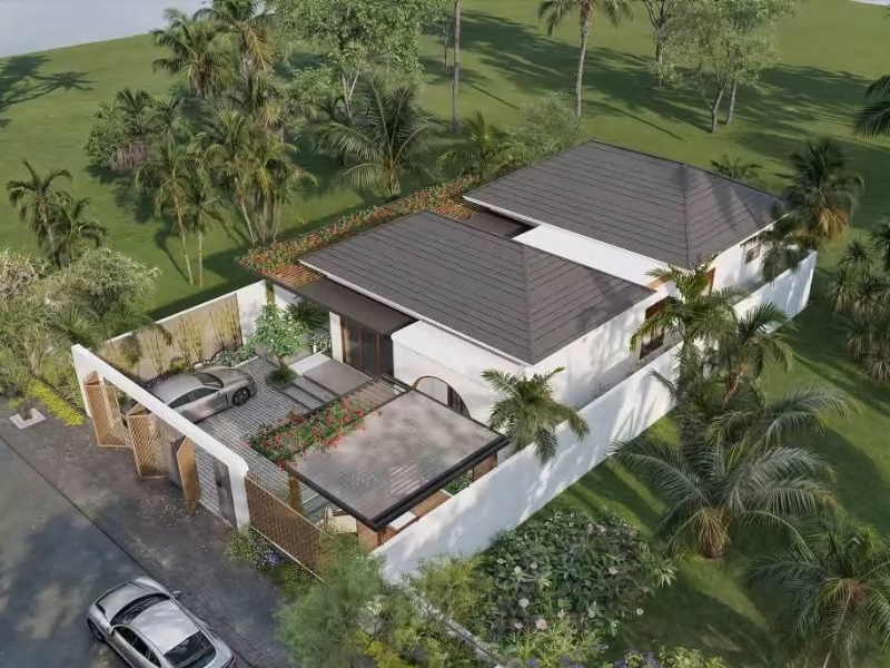 Thiết kế biệt thự 1 tầng tại Quảng Ninh