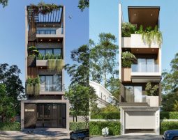 Thiết kế nhà ống hiện đại tại Thái Bình