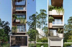 Thiết kế nhà ống hiện đại tại Thái Bình