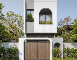 Thiết kế nhà phố 2 tầng tại Thái Bình