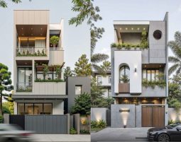 Thiết kế nhà phố hiện đại tại Hưng Yên