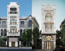 Thiết kế nhà tân cổ điển tại Hà Nội