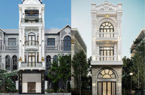 Thiết kế nhà tân cổ điển tại Hà Nội
