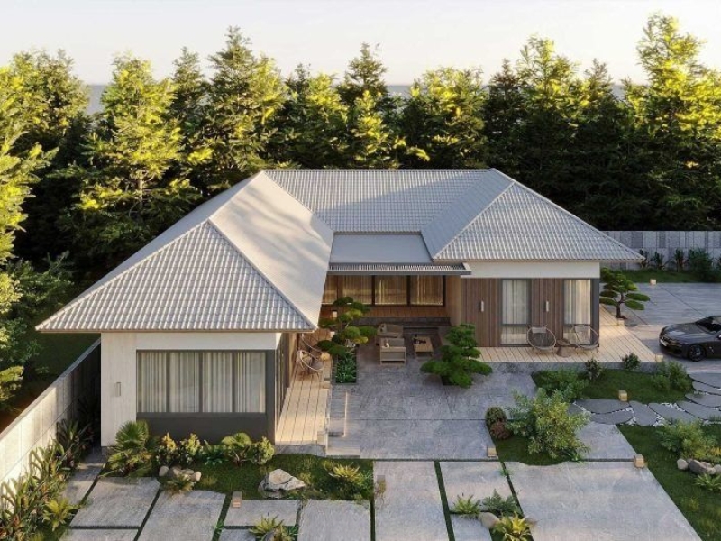 Thiết kế nhà vườn kiểu Nhật tại Thái Bình