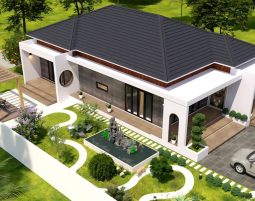 Thiết kế nhà mái Nhật tại Nam Định