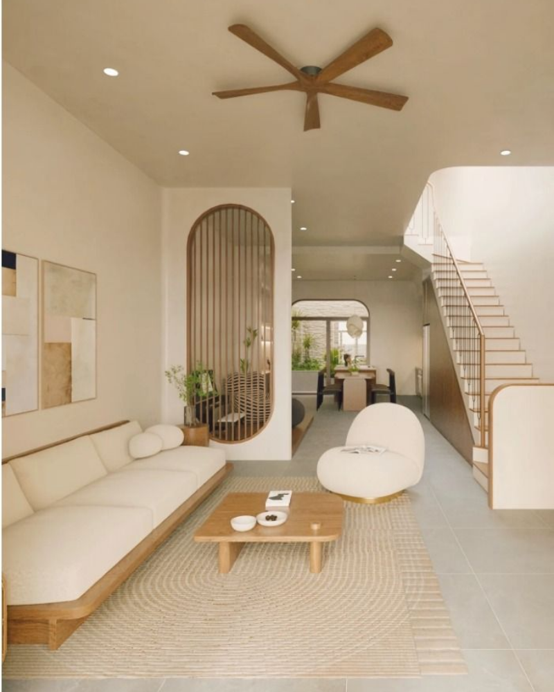 Thiết kế nhà ống 2 tầng tại Hưng Yên