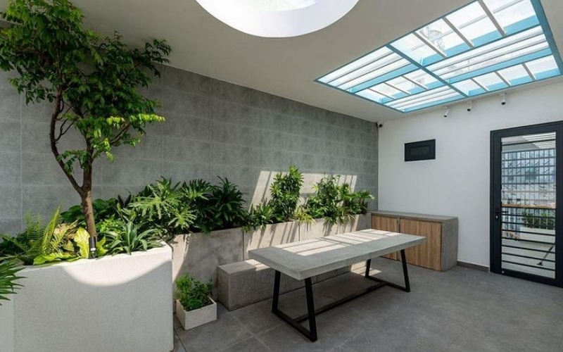 Thiết kế nhà phố 4 tầng tại Hà Nội