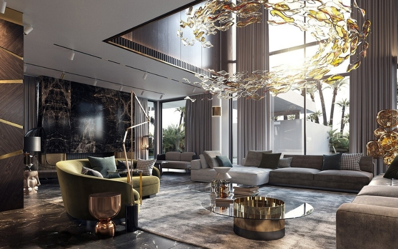 Thiết kế nội thất biệt thự Luxury tại Quảng Ninh 