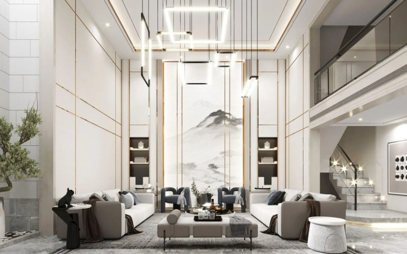 Thiết kế nội thất biệt thự Luxury tại Quảng Ninh 