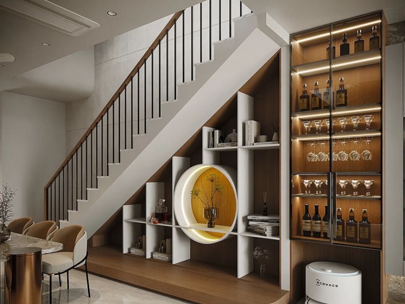 Thiết kế nhà ống 4 tầng tại Hưng Yên