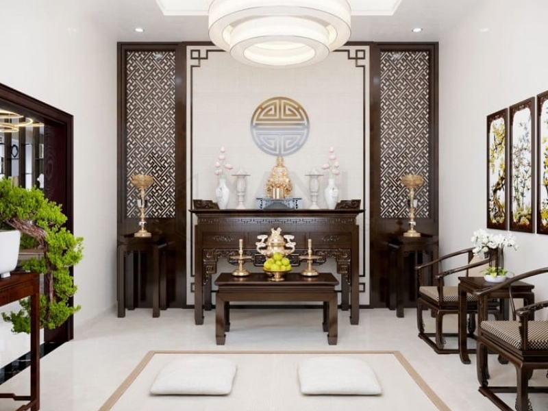 Nội thất biệt thự tân cổ điển tại Hà Nội