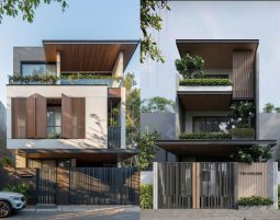 Thiết kế nhà mái bằng tại Thái Bình