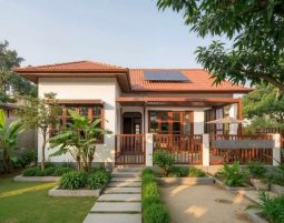 Thiết kế nhà vườn cấp 4 tại Nam Định