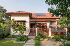 Thiết kế nhà vườn cấp 4 tại Nam Định