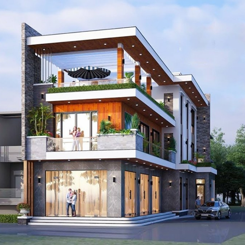 Nhà phố kết hợp kinh doanh tại Hưng Yên