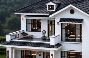 Mẫu biệt thự 2 tầng phong cách tân cổ điển xu hướng 2026