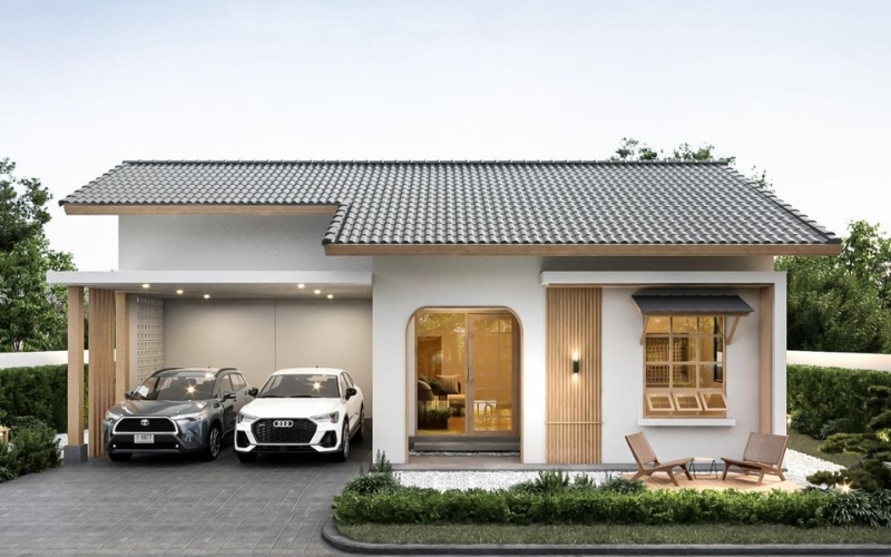 Thiết kế nhà cấp 4 tại Thái Bình