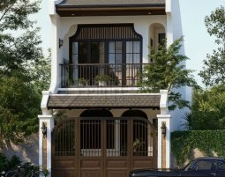 Thiết kế nhà phố Indochine