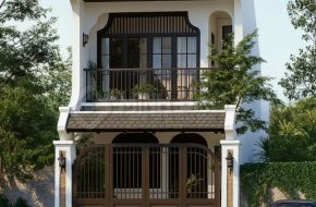 Thiết kế nhà phố Indochine