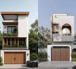 Thiết kế nhà phố 2 tầng hiện đại